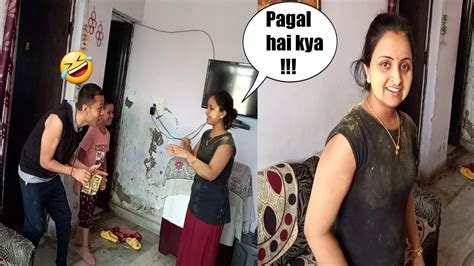 Holi Par Drama Ho Gaya Prank On Wife In India Prank Goes Wrong