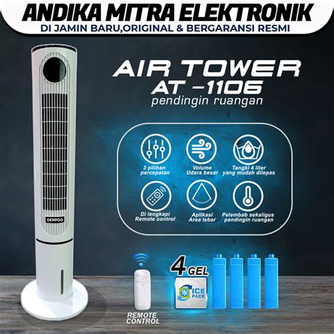 Jual Air Cooler Denpoo Ar Xf Liter Shopee Indonesia