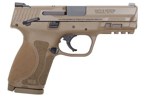 Smith Wesson M P M Compact Flat Dark Earth Pistol With Inch