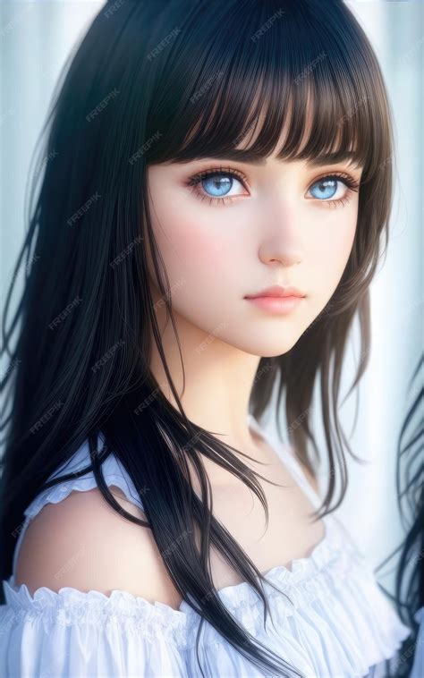Premium AI Image | masterpiece realistic portrait of a girl beautiful