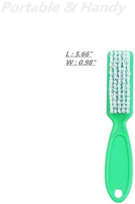 Pcs Handle Grip Nail Brush Nail Cleaning Brushes For Toes And