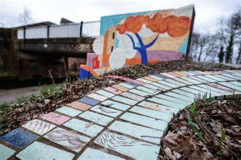 Take A Look At Bright New Mural Aiming To Deter Vandals Along Stoke On