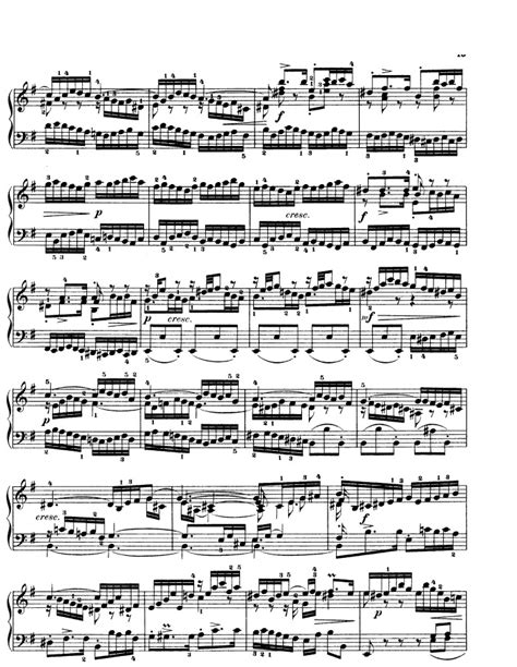 Bwv English Suite No Free Sheet Music By Bach Pianoshelf