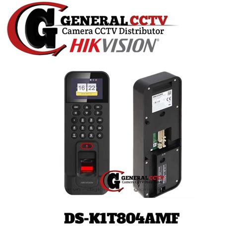 Jual HIKVISION DS K1T804AMF Fingerprint Mifare Acces Control Mesin