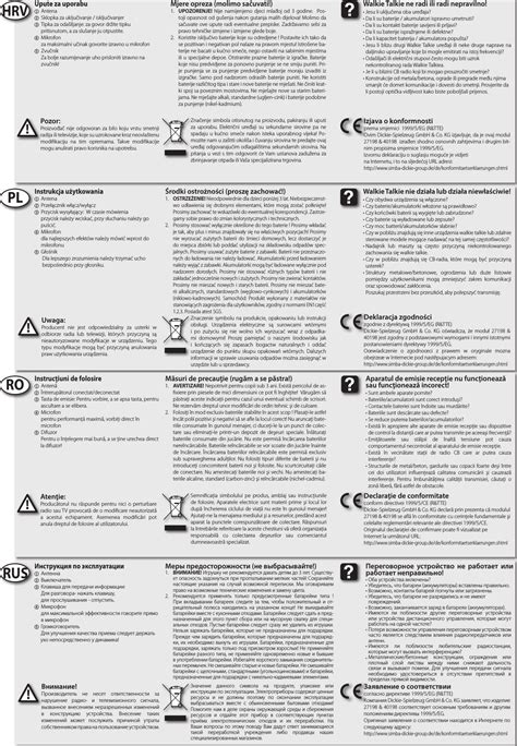 Dickie Toys 27198TX Low Power Transmitter 27 145MHz User Manual