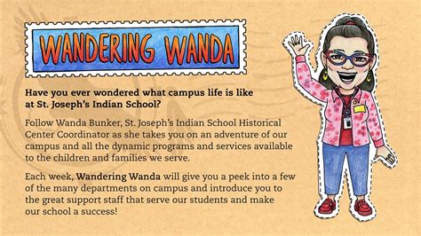 Wandering Wanda Is Backfor Another Season Akt Lakota Museum