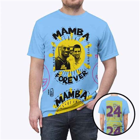 Novak Djokovic Kobe Bryant Mamba Forever Shirt