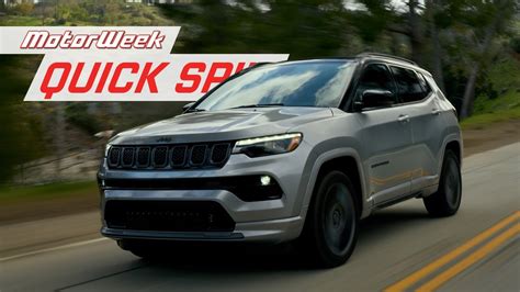 Jeep Compass Motorweek Quick Spin Youtube