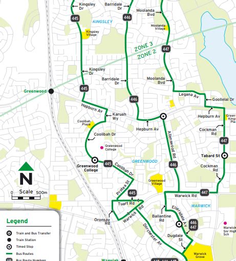 Transperth Bus Route From Perth City Beach Timetables Route Maps