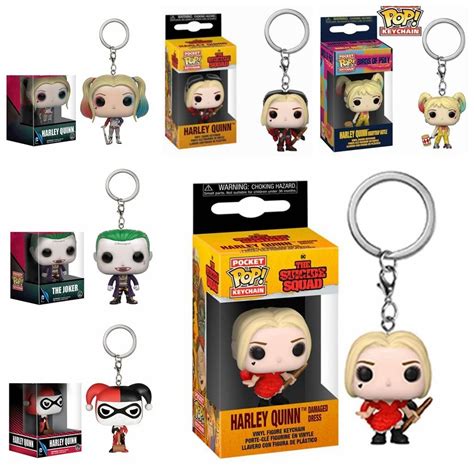 Funko Pop Novo Esquadrão Suicida O Coringa Harley Quinn Bolso Pop