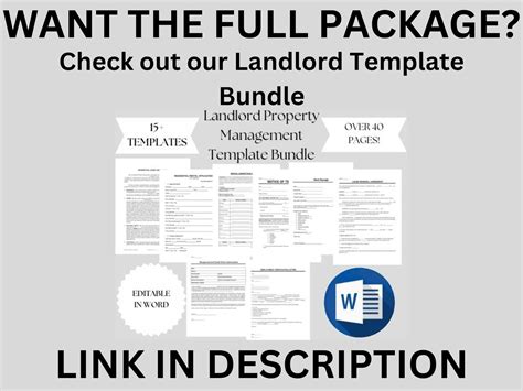 Editable Rental Property Application Form Landlord Rental Application ... 