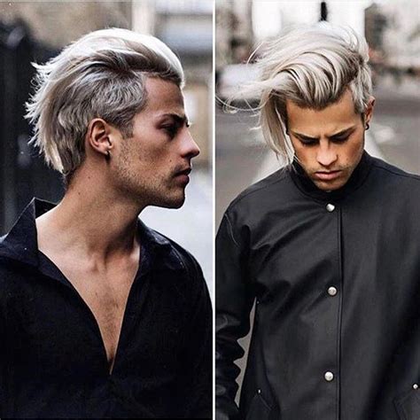 Mens Fashion Affordable Info 7064139092 White Hair Men Men Hair