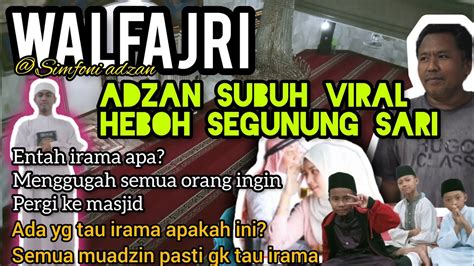 Mau Sholat Ditlvn Gus Aldi Ultan WALFAJRI Adzan Fajar Di Masjid Pasar