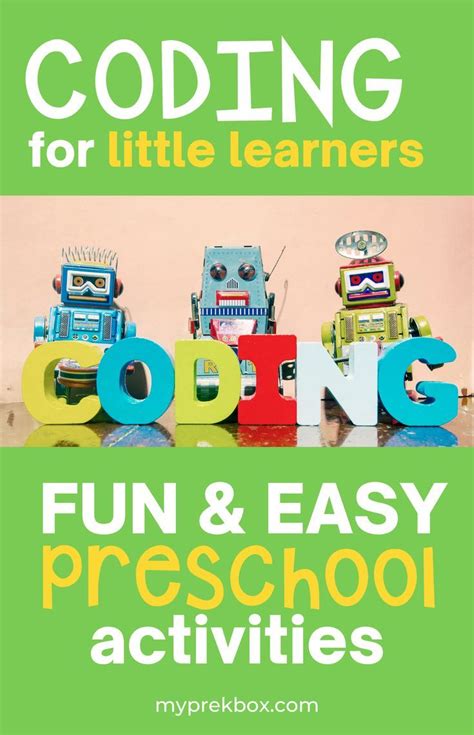 The Best Activities To Teach Your Preschooler Coding And Robotics My