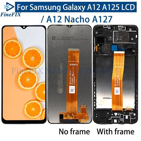 Pantalla Lcd Con Marco Para Samsung Galaxy A Sm A F Montaje De