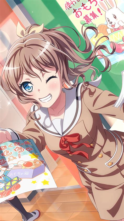 Bang Dream バンドリ Iphone壁紙・androidスマホ壁紙画像 467 山吹沙綾 アニメ壁紙ネット Pc