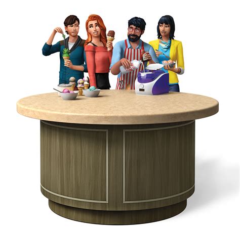 The Sims 4 Cool Kitchen New Render Simsvip