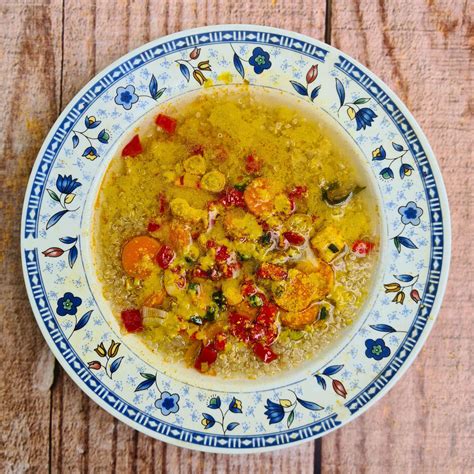 Receta SOPA DE QUINOA