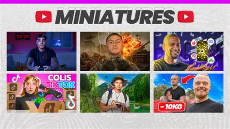 Je Vais Cr Er Votre Miniatures Youtube Attractive Et Professionnel Par