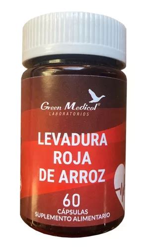 Levadura Roja De Arroz 60 Capsulas 500mg Gm Agronewen Cuotas Sin