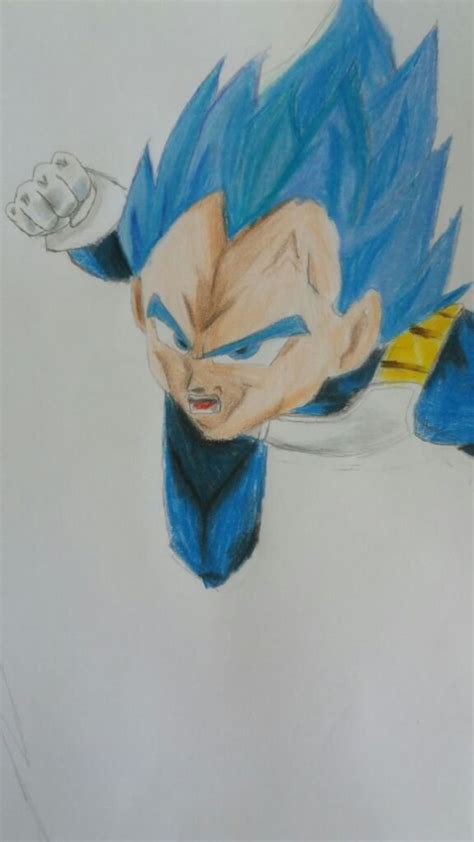 Dibujo De Vegeta Nueva Fase Blue DibujArte Amino