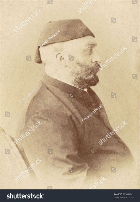 Ottoman Sultan Abdulaziz Reigned Until Stock Photo