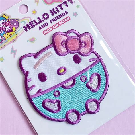 Loungefly X Hello Kitty And Friends Iron On Patch Hello Kitty Purple