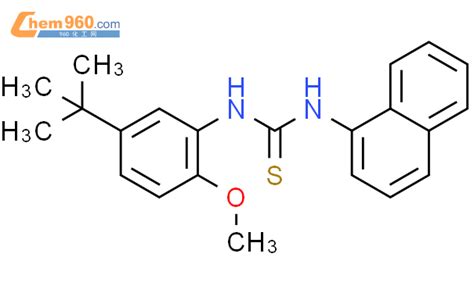 228401 06 7 Thiourea N 5 1 1 Dimethylethyl 2 Methoxyphenyl N 1