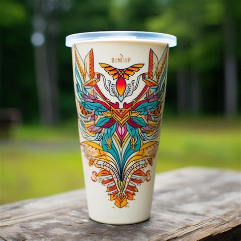 Premium Ai Image Illustration Of Tumbler Design Boho