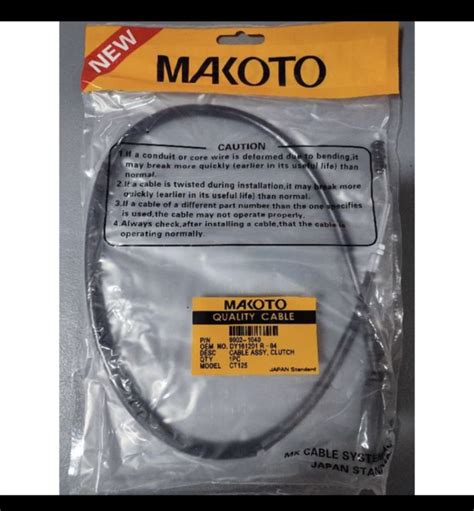 Makoto Clutch Cable CT125 Lazada PH