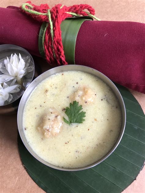 Udupi Thali With Majjige Huli A South Indian Version Of Kadhi Pakoda