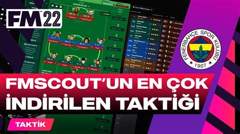 FM 22 Taktik Rehberi 2 FM Scout un En Çok İndirilen Taktiğini