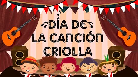 Día De La Canción Criolla En Powerpoint Youtube