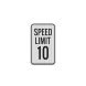 Shop For Speed Limit Mph Aluminum Sign Egr Reflective Bannerbuzz