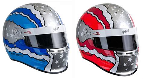 Auto Racing Helmets With Graphics - RacingHelmetGuide.com