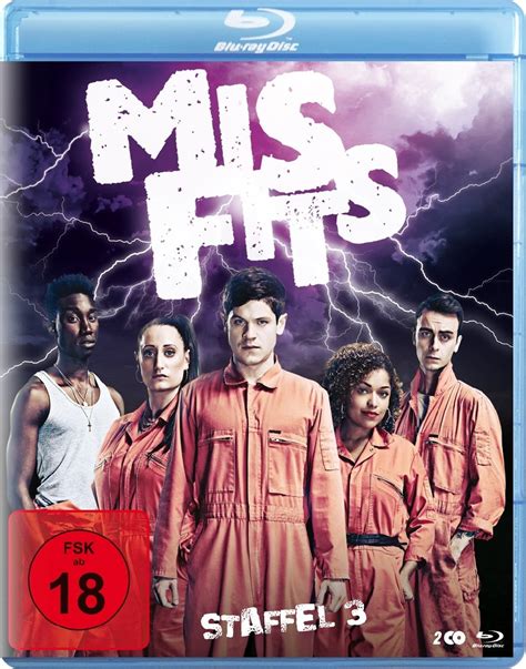 Misfits Staffel Alemania Blu Ray Amazon Es Rheon Iwan