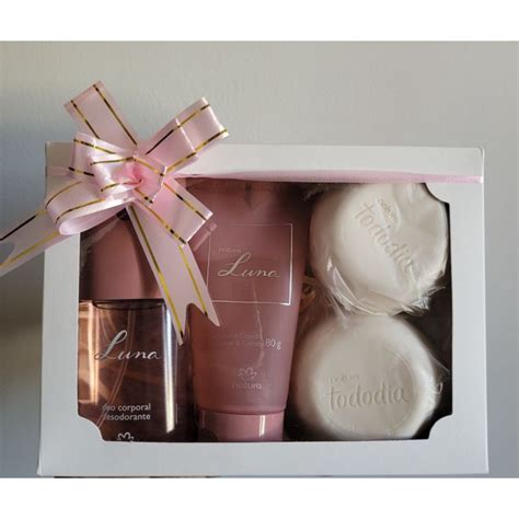 Natura Kit Presente Essencial Oud Feminino Natal Escorrega O Pre O