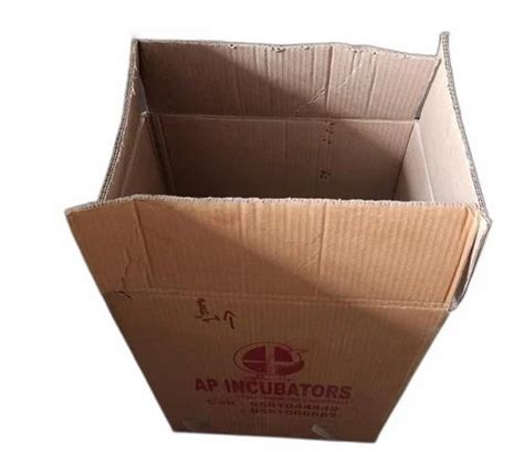 5 Ply Corrugated Packaging Box At Rs 55 Piece 5 Ply Corrugated Box In