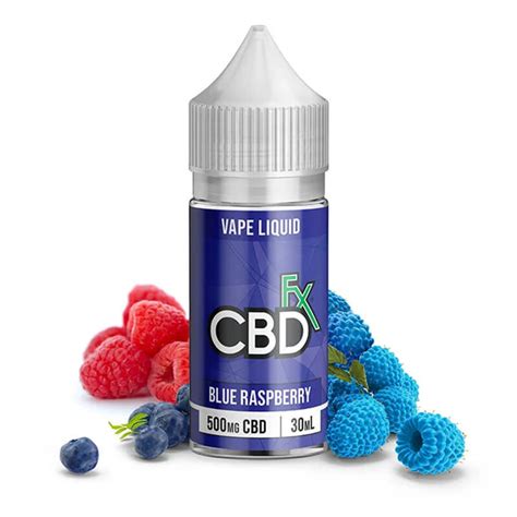 Cbdfx Cbd Vape Juice Blue Rasberry 30ml Best Price 33 25