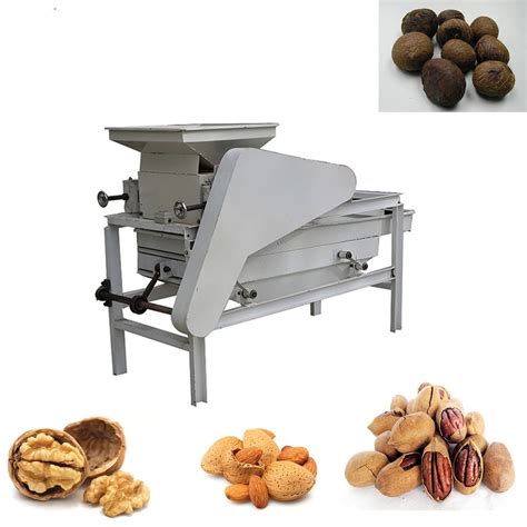 Hot Sale Automatic Walnut Almond Hazelnut Shelling Machine China