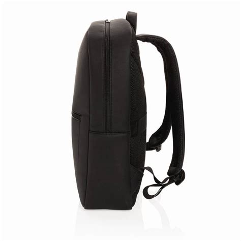 Mochila para portátil Swiss Peak de PU sem PVC XDP762 56 Brinde