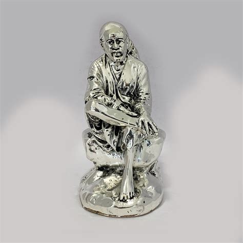 Silver Sai Baba Statue With Price BELIRAMS SILVER GIFTS