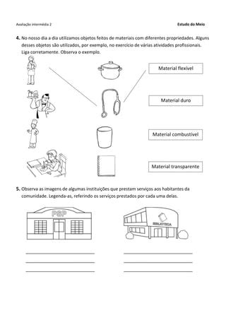 Ficha Estudo Do Meio PDF