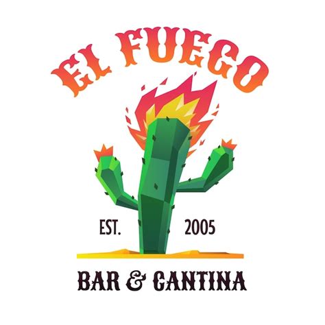 Premium Vector Gradient Mexican Bar Logo Design