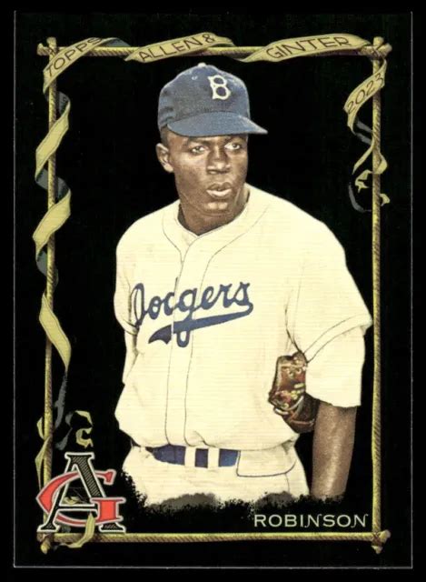 CARTE NOIRE JACKIE Robinson 2023 Topps Allen Ginter X 64 Brooklyn