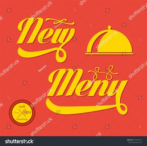 Restaurant Menu Card Design Template Stock Vector Royalty Free