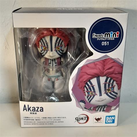 全新未開 日版 正版 鬼滅之刃 上弦三 猗窩座 Figuart Mini 051 Akaza 興趣及遊戲 玩具 遊戲類 Carousell