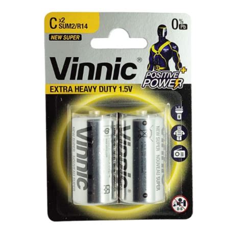 Jual Baterai C Vinnic Original Battery Vinnic Size C Batrai Besar