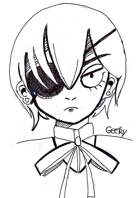 Ciel fanart by me! : r/blackbutler