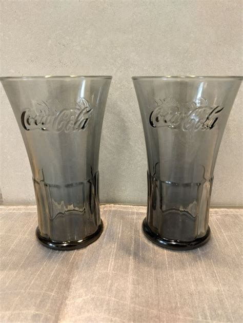 Mcdonald S Coca Cola Glas Form Von Gl Ser Grau Kaufen Auf